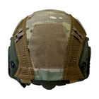 Кавер Кombat Tactical, Fast Helmet Cover, Rip-Stop, Multicam - зображення 3