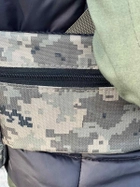 Рюкзак тактический 100 литров объем, военный тактичний рюкзак 100л, водоотталкивающий оксфорд, Bounce ar. VA-100L-PIX, цвет пиксель - изображение 3