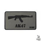 Патч 3D PVC AK47 Gray