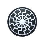 Патч PVC Черное солнце Grey - изображение 1