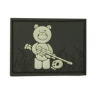 Патч PVC Hunting Bear RG/White - зображення 1