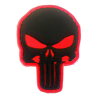 Патч PVC Punisher (Каратель) Red - зображення 1