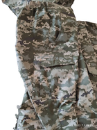 Тактическая военная форма, комплект китель + штаны, ВСУ пиксель, размер 58 - изображение 8