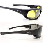 Тактические баллистические спортивные очки Daisy X7 (4 сменных линзы) + чехол - изображение 5