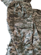 Тактическая военная форма, комплект китель + штаны, ВСУ пиксель, размер 66 - изображение 8