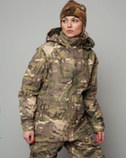 Жіноча штурмова куртка UATAC Gen 5.2 (3XL) Мультикам FOREST (Ліс). Куртка пара з флісом - зображення 1