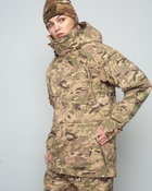 Жіноча штурмова куртка UATAC Gen 5.2 (XL) Мультикам STEPPE (Степ). Куртка пара з флісом - зображення 3