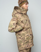 Жіноча штурмова куртка UATAC Gen 5.2 (S) Мультикам STEPPE (Степ). Куртка пара з флісом - зображення 5