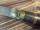 Армійський тактичний ніж Мисливець 3. Мисливський ніж, військовий ніж. - зображення 3
