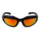 Тактичні окуляри з поляризацією велосипедні спортивні DAISY С5 4 комплекти змінних лінз чохол (ol-4c5) - зображення 4