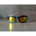 Тактичні окуляри з поляризацією велосипедні спортивні DAISY С5 4 комплекти змінних лінз чохол (ol-4c5) - зображення 10