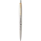 Ручка шариковая Parker JOTTER Stainless Steel GT BP Трезубец Слава Україні 16032_TR3