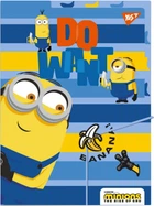 Папка YES А4 з 3 роздільниками на гумці Minions (492100) (5056574401960)