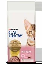 Сухой корм Purina Cat Chow Kitten с курицей