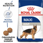 Сухий корм для собак Royal Canin Maxi Adult великих порід старше 15 місяців 4 кг (3182550402224) (93305) (3007040) - зображення 2