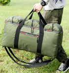 Рюкзак-сумка туристический тактический S0831-S 80л оливковый - изображение 4