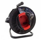Удлинитель-катушка Lemanso LMK72013 на 1 гнездо 16A 30м(28+2) с защитой от перегрузки