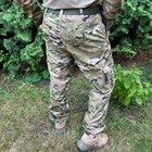 Тактические штаны ВСУ военные армейские Джоггеры Мультикам размер 48 - изображение 3