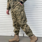 Тактичні штани ЗСУ військові армійські зимові вологостійкі Піксель розмір 58 - зображення 5