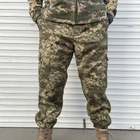 Тактичні штани ЗСУ військові армійські зимові вологостійкі Піксель розмір 60 - зображення 4
