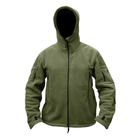 Флисовая кофта Recon Hoodie, Kombat Tactical, Olive, XL - изображение 3