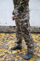 Штани для військових Softshell камуфляжні мультикам розмір 62 - изображение 4