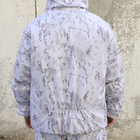 Тактичний зимовий маскувальний костюм. Маскхалат білий. Камуфляжний костюм "Multicam Alpine". Розмір 48-60 - изображение 5