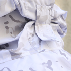 Тактичний зимовий маскувальний костюм. Маскхалат білий. Камуфляжний костюм "Multicam Alpine". Розмір 48-60 - изображение 11