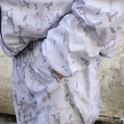 Тактичний зимовий маскувальний костюм. Маскхалат білий. Камуфляжний костюм "Multicam Alpine". Розмір 48-60 - зображення 13