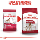 Karma sucha dla dorosłych psów ras średnich Royal Canin Medium Adult powyżej 12 miesięcy 15 kg (3004150/11422) (3182550402217/0262558402211) - obraz 8