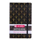 Блокнот для графики Royal Talens Art Creation Art Deco на резинке 140г 80л 13х21см