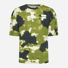 T-shirt męski z nadrukiem Fila FAM0139-63014 L Zielony (4064556305473) - obraz 5