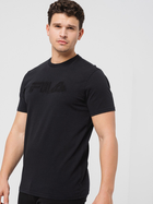 T-shirt męski basic Fila FAM0279-80001 L Czarny (4064556365910) - obraz 3