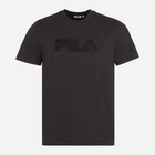 T-shirt męski basic Fila FAM0279-80001 S Czarny (4064556365934) - obraz 6