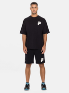 T-shirt męski basic Fila FAM0140-80001 XL Czarny (4064556365439) - obraz 3