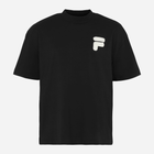T-shirt męski basic Fila FAM0140-80001 S Czarny (4064556365422) - obraz 4