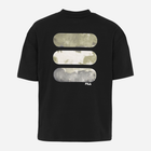 T-shirt męski basic Fila FAM0140-80001 XL Czarny (4064556365439) - obraz 5