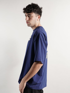 T-shirt męski luźny Fila FAM0140-50016 XL Niebieski (4064556334015) - obraz 3