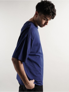 T-shirt męski luźny Fila FAM0140-50016 L Niebieski (4064556333988) - obraz 4