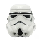 Чашка с крышкой Star Wars 3D Штурмовик белая керамика 450мл