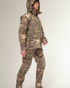 Жіноча військова форма. Штурмові штани + куртка UATAC Gen 5.2 (XL) Мультикам FOREST (Ліс) - зображення 4