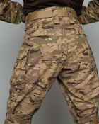 Женская военная форма. Штурмовые штаны + куртка UATAC Gen 5.2 (3XL) Мультикам STEPPE (Степь) - изображение 10