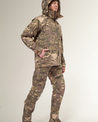 Женская военная форма. Штурмовые штаны + куртка UATAC Gen 5.2 (L) Мультикам FOREST (Лес) - изображение 3