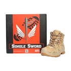 Тактичні черевики SWORD, Single Sword, Короткі, Coyote, 45 - зображення 4