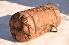 Армейский баул 120 літрів тактичний військовий сумка рюкзак похідний для речей колір койот мультикам для ЗСУ - зображення 3