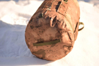 Тактический баул 120 литров армейский военный для ВСУ сумка рюкзак походный для передислокации цвет койот мультикам - изображение 2