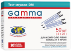 Тест-смужки GAMMA DM (50 шт) (7640143653034) - зображення 1