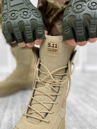 Тактичні військові високі черевики 5.11 Tactical, Колір: Койот, Розмір: 46 - зображення 2