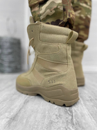 Тактические военные высокие ботинки 5.11 Tactical, Цвет: Койот, Размер: 42 - изображение 3