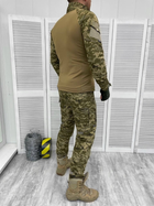 Тактичний військовий костюм Attac ( Убакс + Штани ), Камуфляж: Піксель ЗСУ, Розмір: S - зображення 2